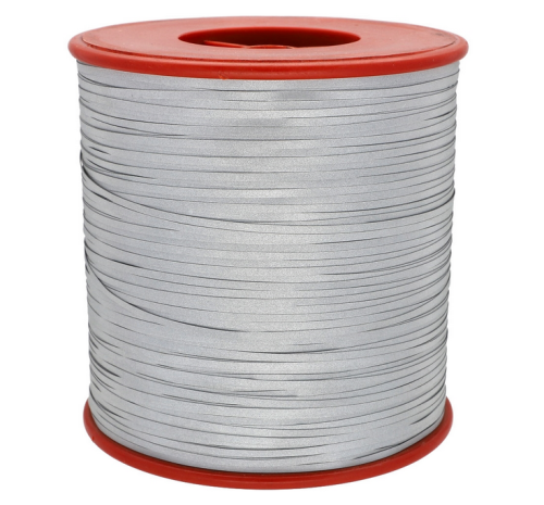 Taśma odblaskowa - Szara - 2 mm - 1000 metrów