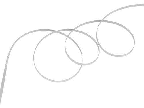 Taśma odblaskowa - Szara - 2 mm