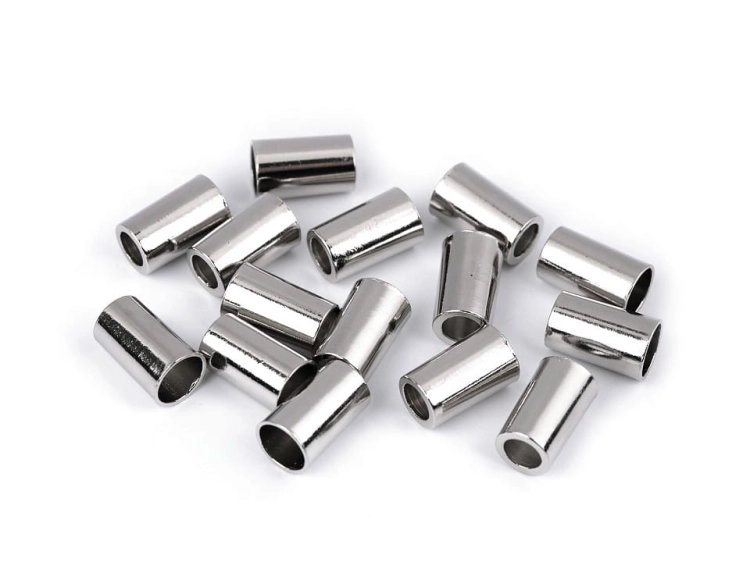 Końcówka metalowa Ø5 mm - Srebrny
