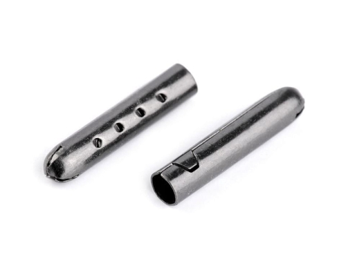 Końcówka do sznurka - Ø 4 mm - Ciemny nikiel