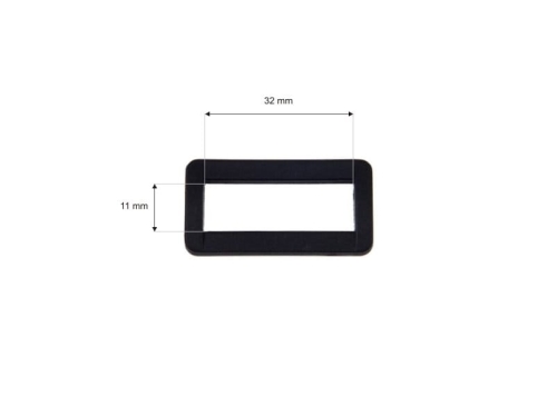 Ramka plastikowa - 32 mm - Wymiary