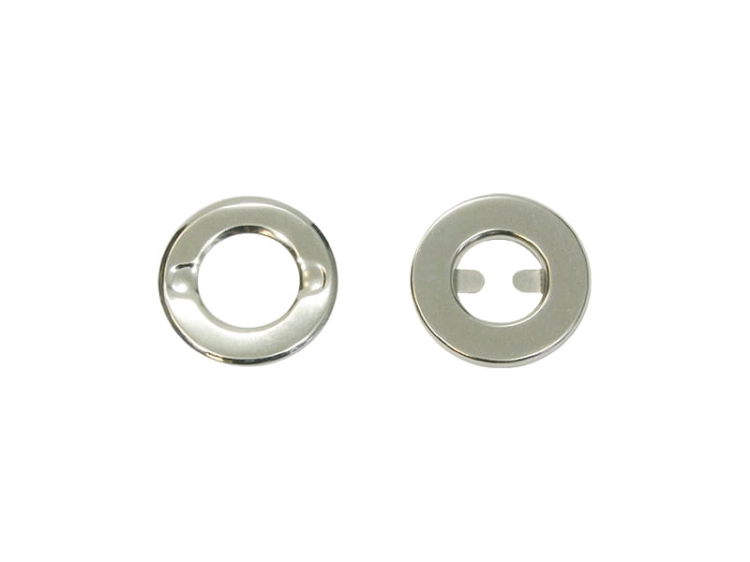 Oczka metalowe zaciskowe - 12,5 mm (płaskie)