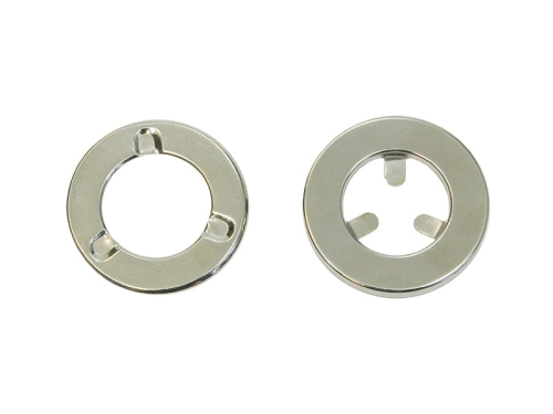 Oczka metalowe zaciskowe - 20 mm (płaskie)