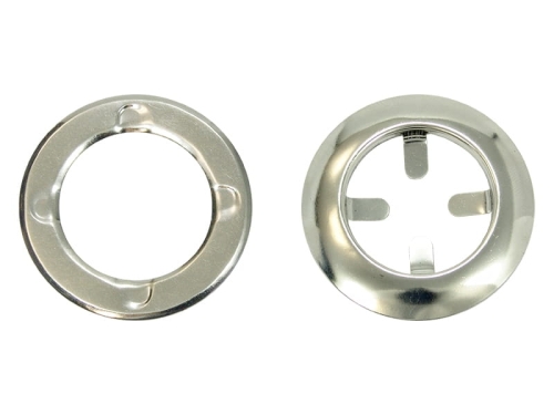 Oczka metalowe zaciskowe - 30 mm (wypukłe)