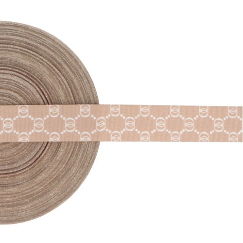 Taśma rypsowa - Lampas - GG Biały - 30 mm