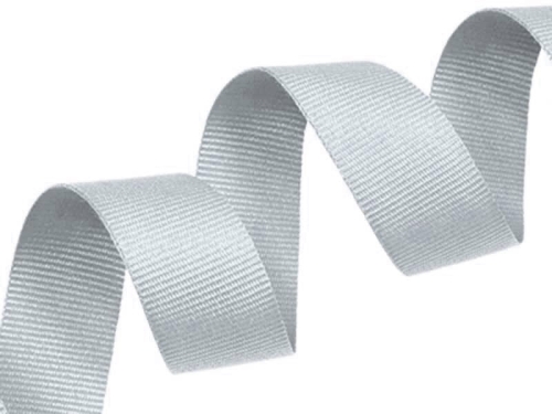 Taśma rypsowa - Lamówka - Jasny szary - 1397