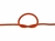 Guma okrągła - 3 mm - Ciemny pomarańczowy - 053