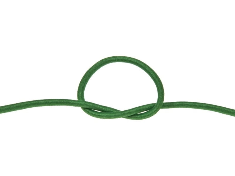 Guma okrągła - 3 mm - Zielony - 151