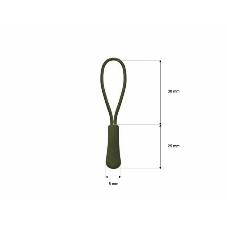 Przywieszka do suwaka - Khaki - 305