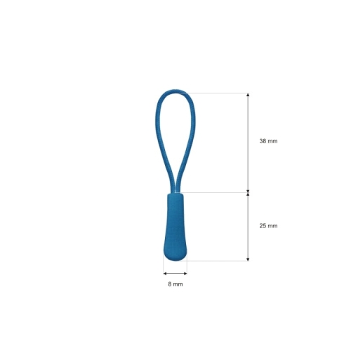 Przywieszka do suwaka - Niebieski - 549