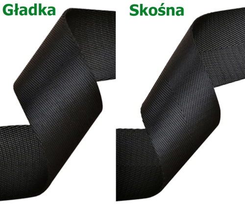 Taśma nośna gruba z połyskiem (20mm - 50mm)
