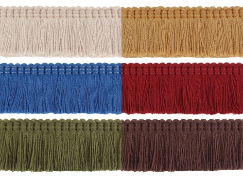 Frędzle bawełniane - 30 mm - 21 kolorów