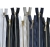 Zamki metalowe cienkie VT0 (8cm - 100cm)