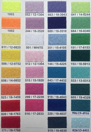 Rzep do przyszycia (16mm - 125mm) - 57 kolorów