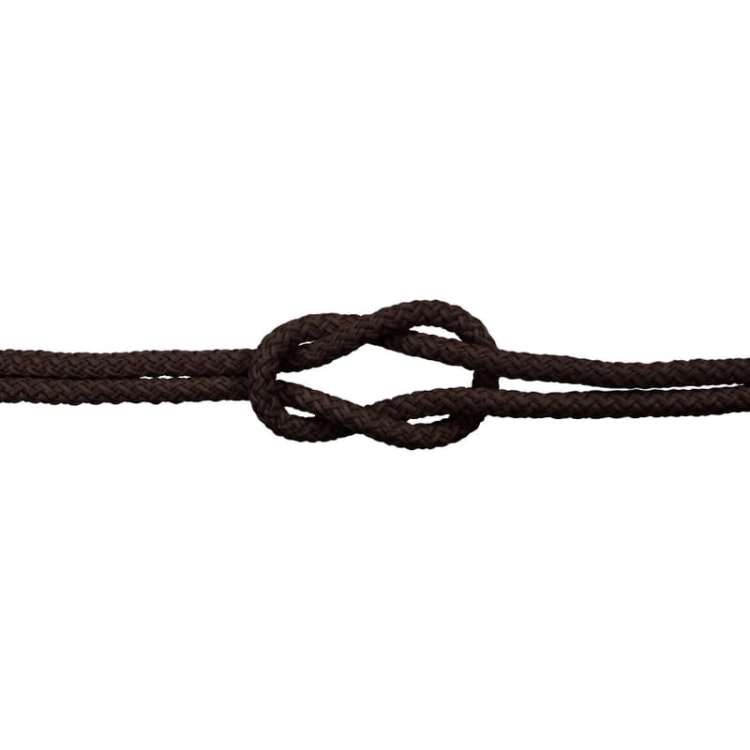 Sznurek 5 mm - Ciemny brązowy - 141