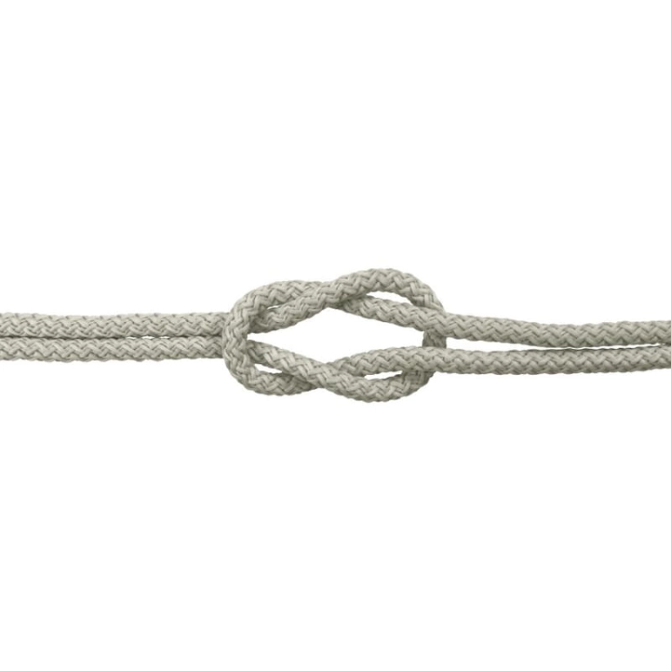 Sznurek 5 mm - Jasny szary - 336