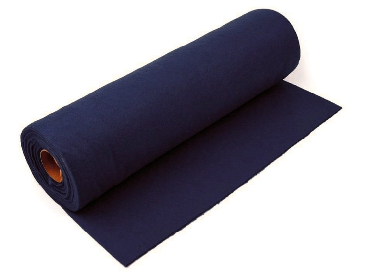 Filc - 90 cm - Granatowy