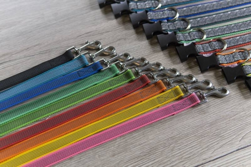 Taśma gumowana na smycz