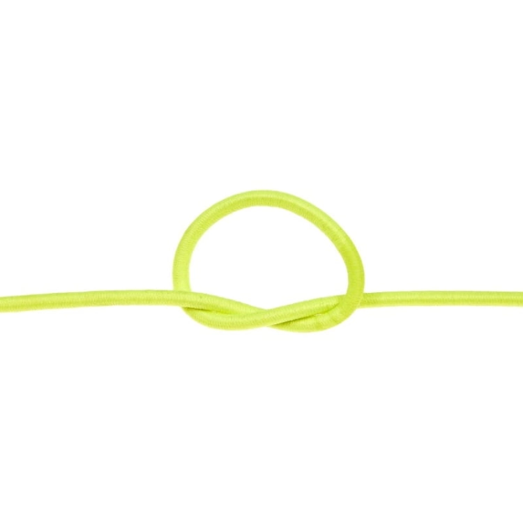 Guma okrągła - 3 mm - Żółty neon - 1003