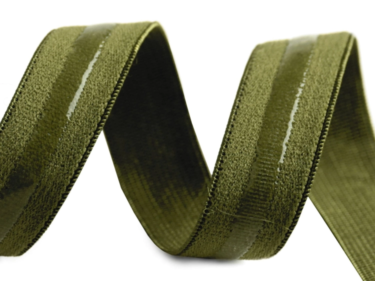 Guma z silikonem - 20 mm - Khaki