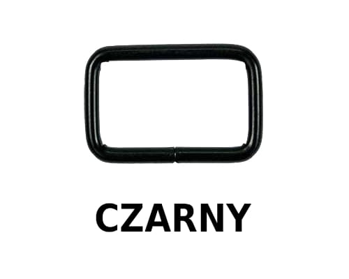 Ramka metalowa - Czarny