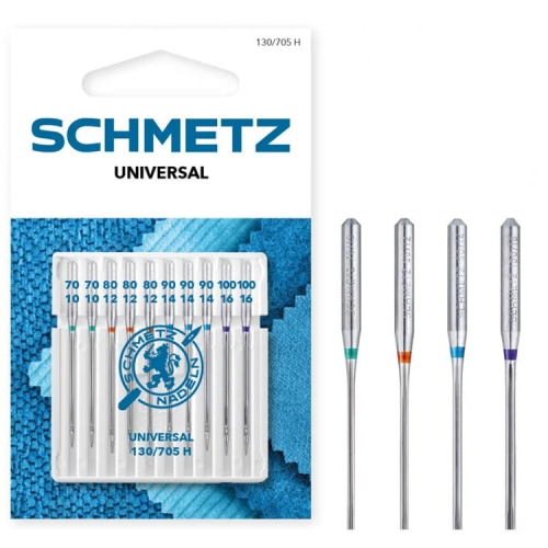 Igły uniwersalne - MIX - 10 sztuk