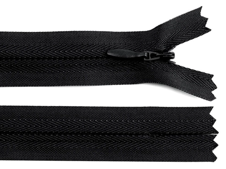 Zamki kryte wzmocnione (16 - 60 cm) - Czarny