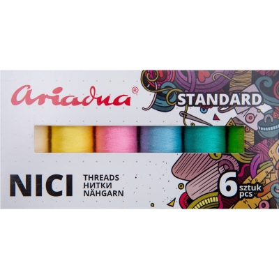 Wiosna - Zestaw Nici Ariadna - 6 szpulek