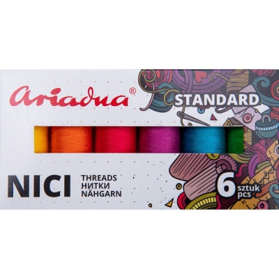 Lato - Zestaw Nici Ariadna - 6 szpulek