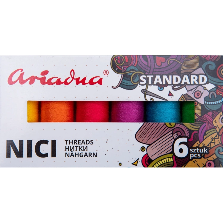 Lato - Zestaw Nici Ariadna - 6 szpulek