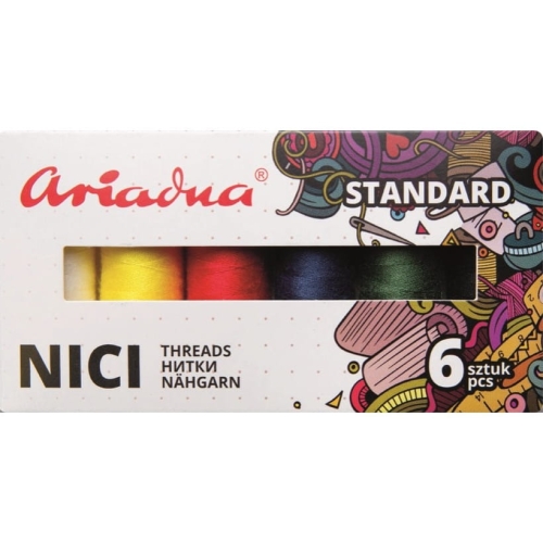 Basic - Zestaw Nici Ariadna - 6 szpulek