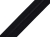 Lamówka elastyczna - Czarna - 30 mm - 0,6 mm grubości