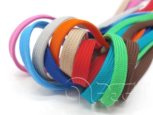 Sznurek pleciony płaski - 10 mm