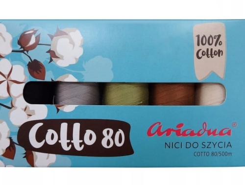 Cotto Earth Big - Zestaw Nici Ariadna - 5 szpulek