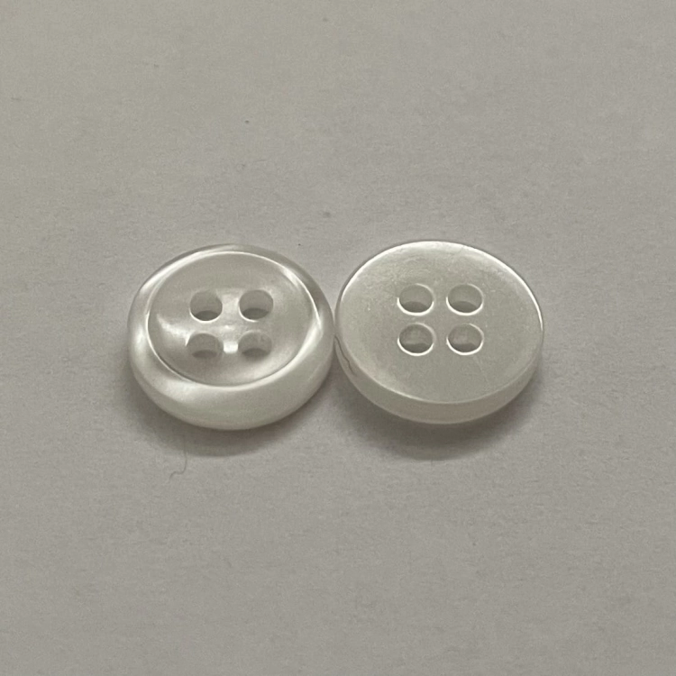 11mm - 4-dziurkowy - Biały