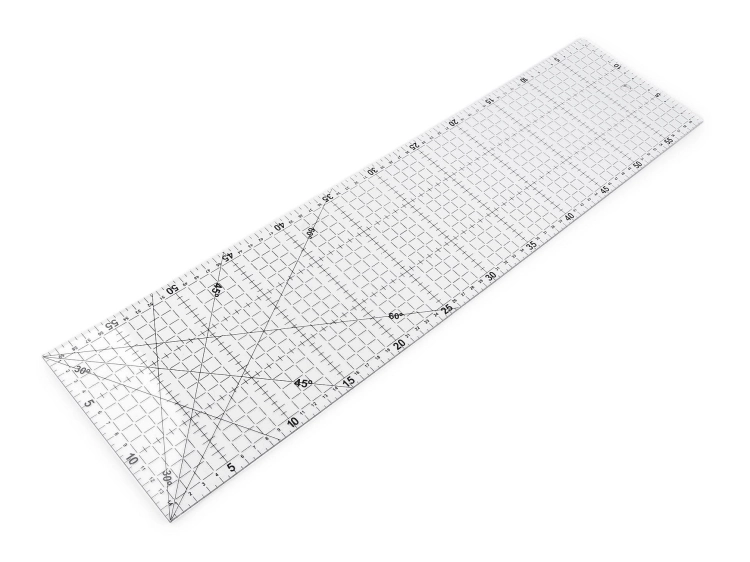 Linijka do patchworku - 15x60 cm