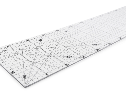 Linijka do patchworku - 15x60 cm