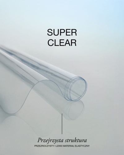 Folia PCV - Przezroczysta - 0,10 mm