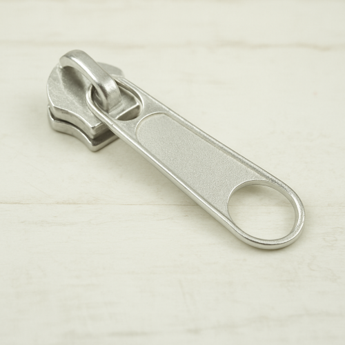 Suwak do spirali '5' - Rewersowy - Srebrny - Nonlock