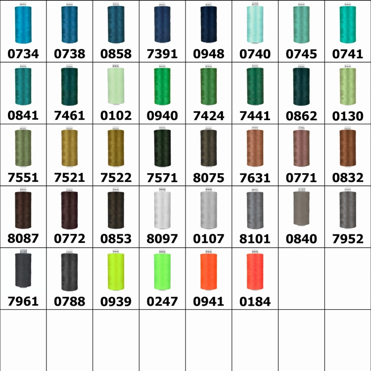 Nici Talia 120 - 1000 metrów - Karta kolorów 2