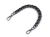 Łańcuszek z karabińczykami - 25 cm - Ciemny nikiel
