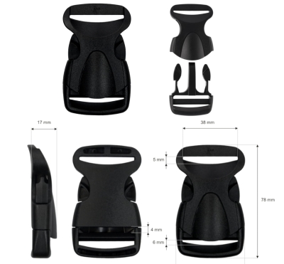 Klamra plastikowa - Premium (20mm - 50mm)