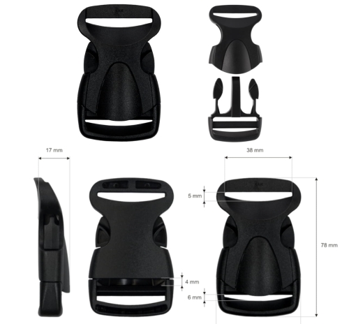 Klamra plastikowa - Premium (20mm - 50mm)