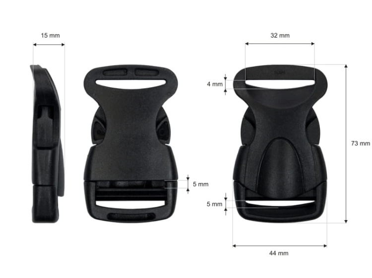 Klamra plastikowa - Premium - 32 mm
