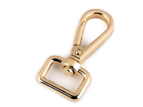 Karabińczyk metalowy - 15 mm