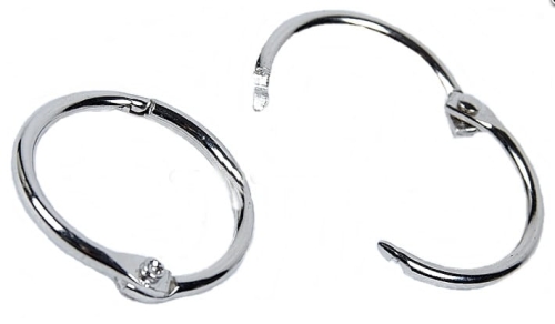 Kółko metalowe otwierane