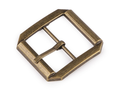 Klamra do pasków - Sprzączka metalowa - Stare złoto (20mm - 30mm)