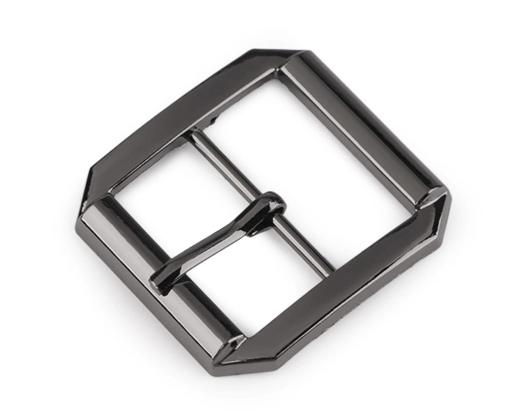 Klamra do pasków - Sprzączka metalowa - Ciemny nikiel (20mm - 30mm)
