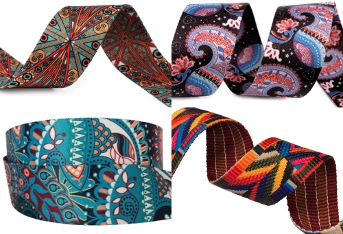 Taśma nośna we wzory