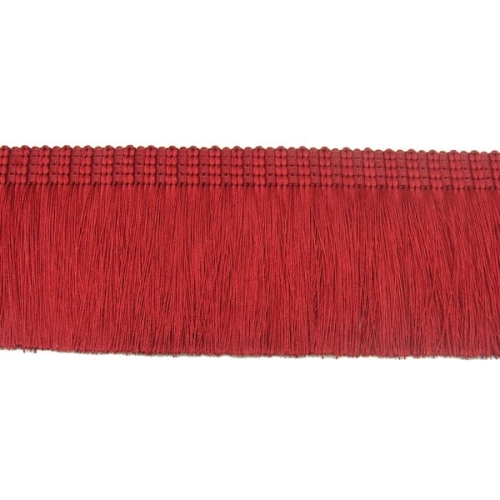 Frędzle - 100 mm - Czerwony